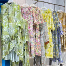 Z.naier知奈儿品牌撤柜24夏装大牌奢华重磅桑蚕丝系列新款连衣裙