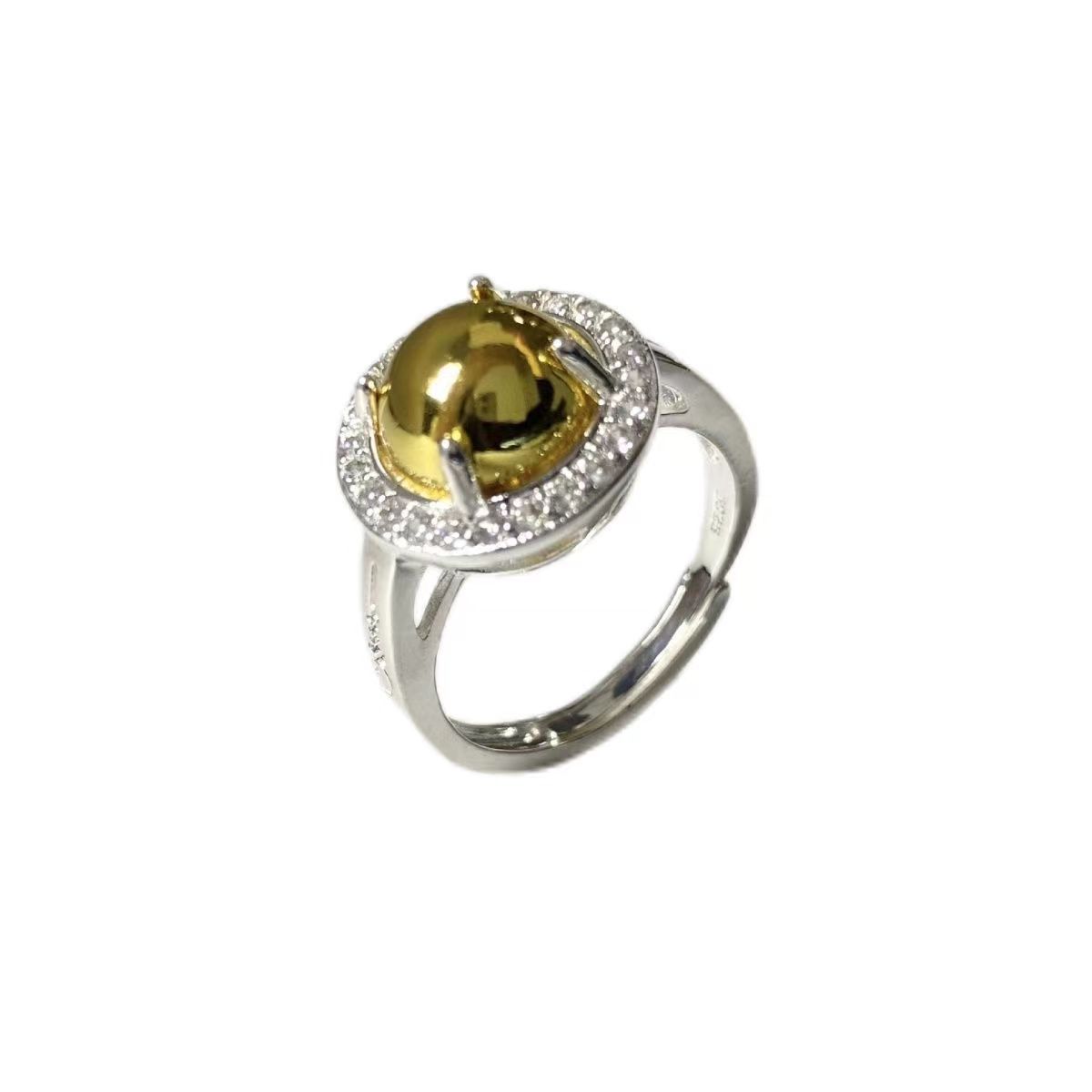 Thai Silver Statement Ring For Women With Dragon And Buddha Motifs_voghion.com