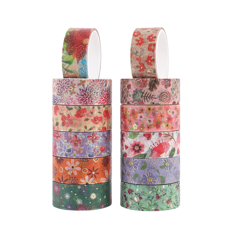 Yida Hot Stamping DIY Color Printing Washi Tape 2M 15MM Amazon/AliExpress/wish Cross-border E-commerce Wholesale