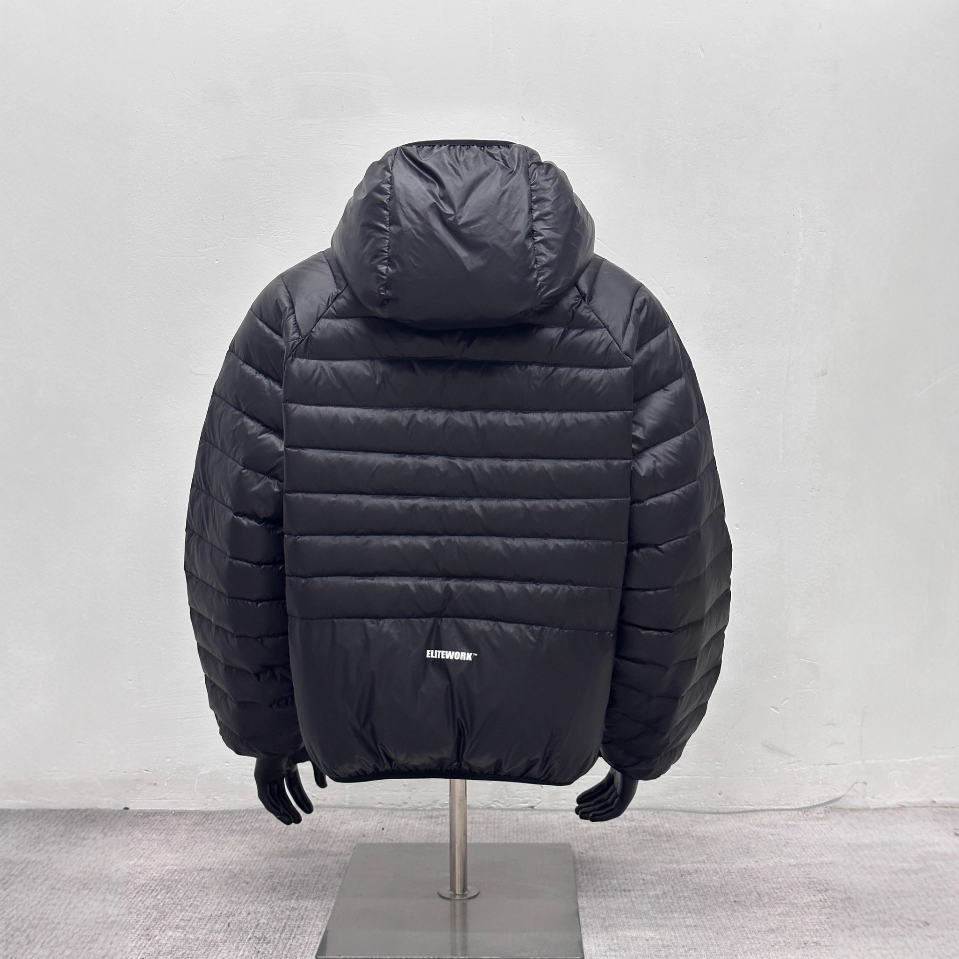 American Trendy Brand Alcatraz 90 White Duck down Winter Rib down Jacket Men and Women Street Zipper Hoodie Jacket Trendy