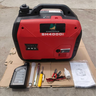 Gasoline Quiet Variable Frequency Generator 3KW 4KW Small Portable Home RV Outdoor Power Generation 220V (Avtomobil generatorları)