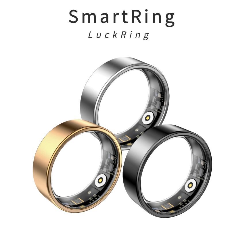 Anillo inteligente SmartRing Fitometer Step Gesture Control de frecuencia cardíaca HRV Oxígeno Ciencia del anillo de monitoreo del sueño