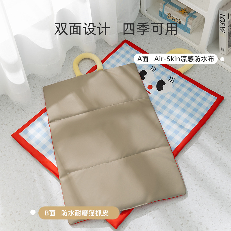 Mascotas engrosadas y resistentes al agarre, tapete impermeable, tapete para gatos, tapete para gatos, tapete para perros para dormir universal