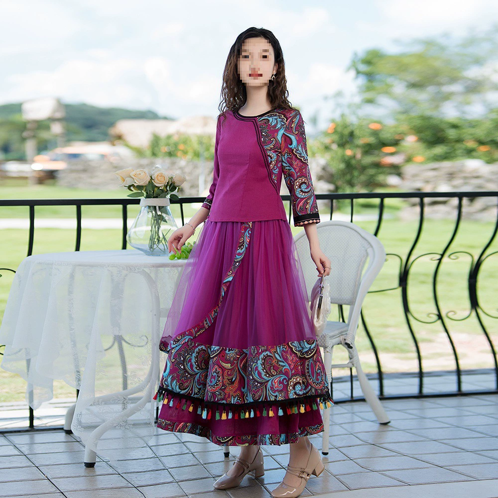 Осенний ретро-фитинг cheongsam, комплект
