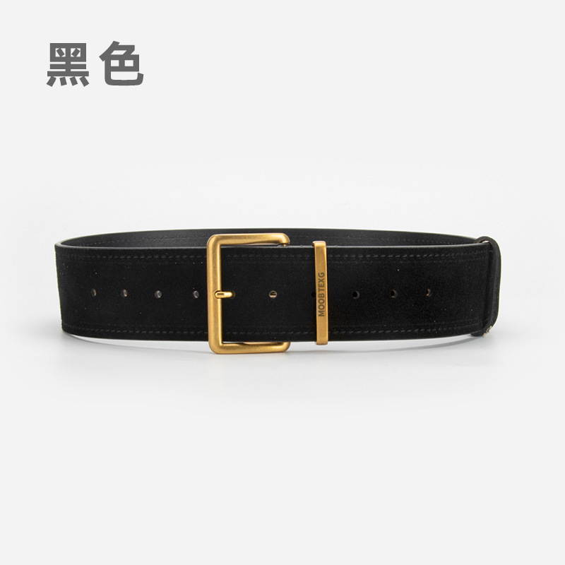 Women's Genuine Leather Suede Waist Belt - Fashion Wide Belt For Dresses, Coats, And Sweaters - Wholesale Cross-Border - Thumbnail 6