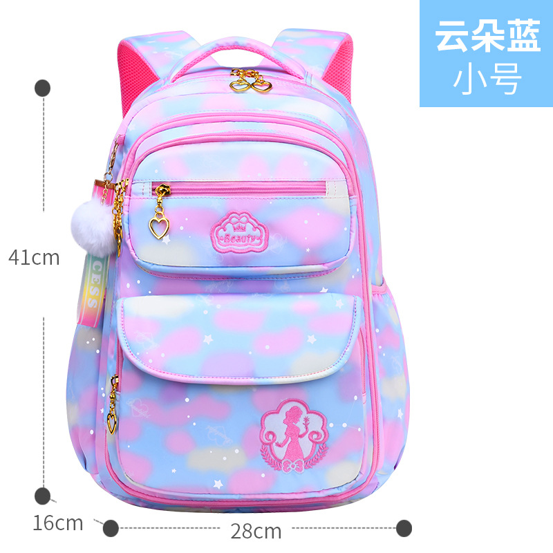 2024 nuevos bolsos para niños para hombres y mujeres, protectores de la columna, refrigeradores abiertos, mochilas escolares para estudiantes de primaria, lindos mochilas degradados, fábrica al por mayor