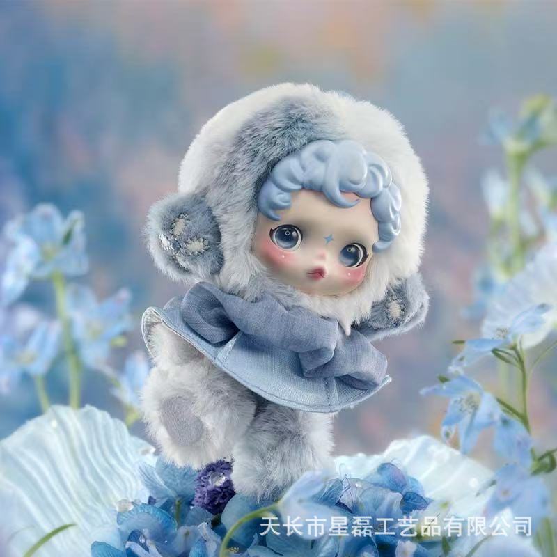 POPMART泡泡玛特SKULLPANDA光织园系列SP冬日乐章二代毛绒盲盒|undefined