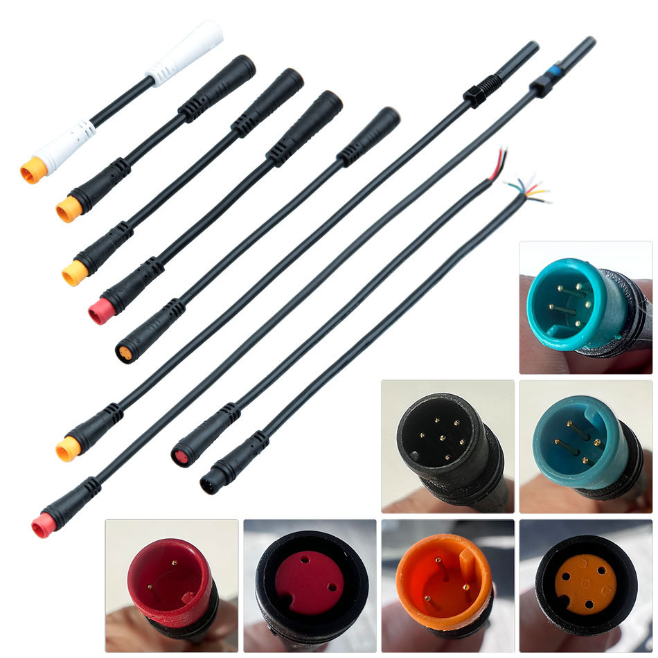 Línea de extensión de cable roto NFOX a línea de secuencia cabeza masculina cabeza femenina resorte seco sentido magnético línea de señal 2 pin 3PIN4 pin 5 pin 6 pin