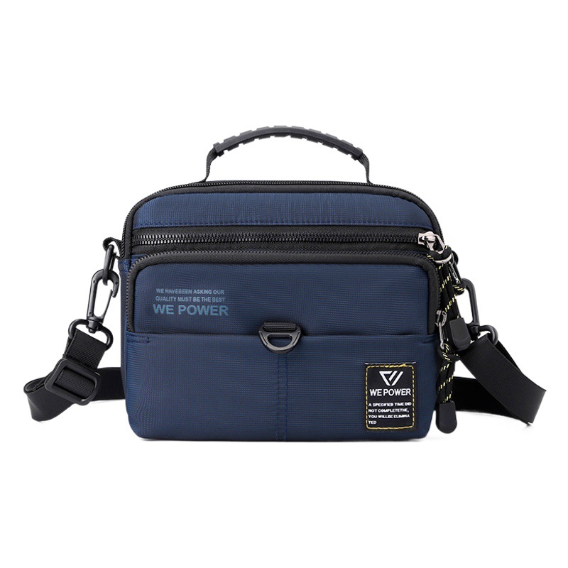 Nuevo bolso de mensajero de los hombres de moda simple bolsa de hombro bolsa de cintura deportiva al aire libre multi-funcional cinturón colgando BOLSA DE TELÉFONO MÓVIL bolsa