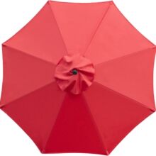 跨境庭院伞别墅洋房花园庭院伞阳台室外咖啡厅户外遮阳伞替换伞面