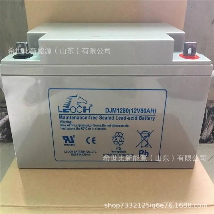 Leoch Battery Djm1290 Fire Monitoring Equipment 12V90Ah Power Engineering Dc System