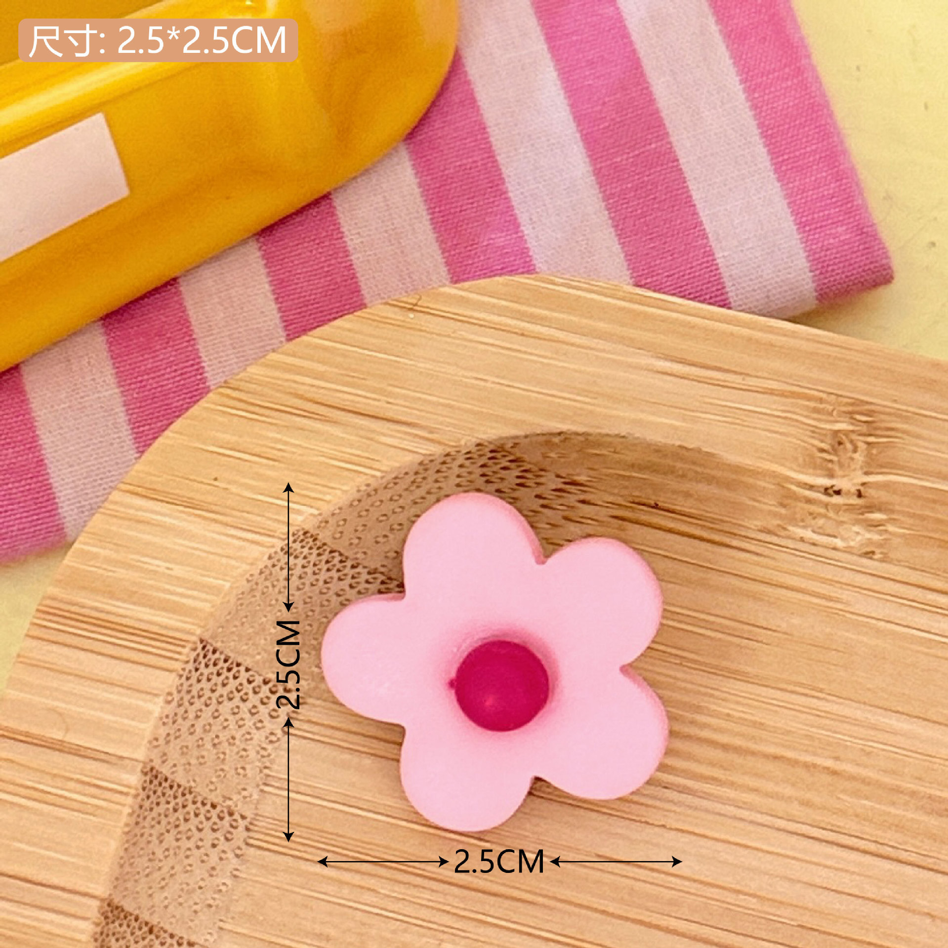 Japonés y Coreano ins broche de La Flor linda chica corazón pin bolsa colgante Internet celebridad ramillete color caramelo adornos Accesorios