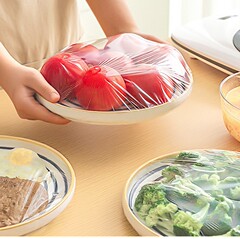 鑫天地一次性PE塑料保鮮膜套防止冰箱食品串味密封各種碗碟微波爐