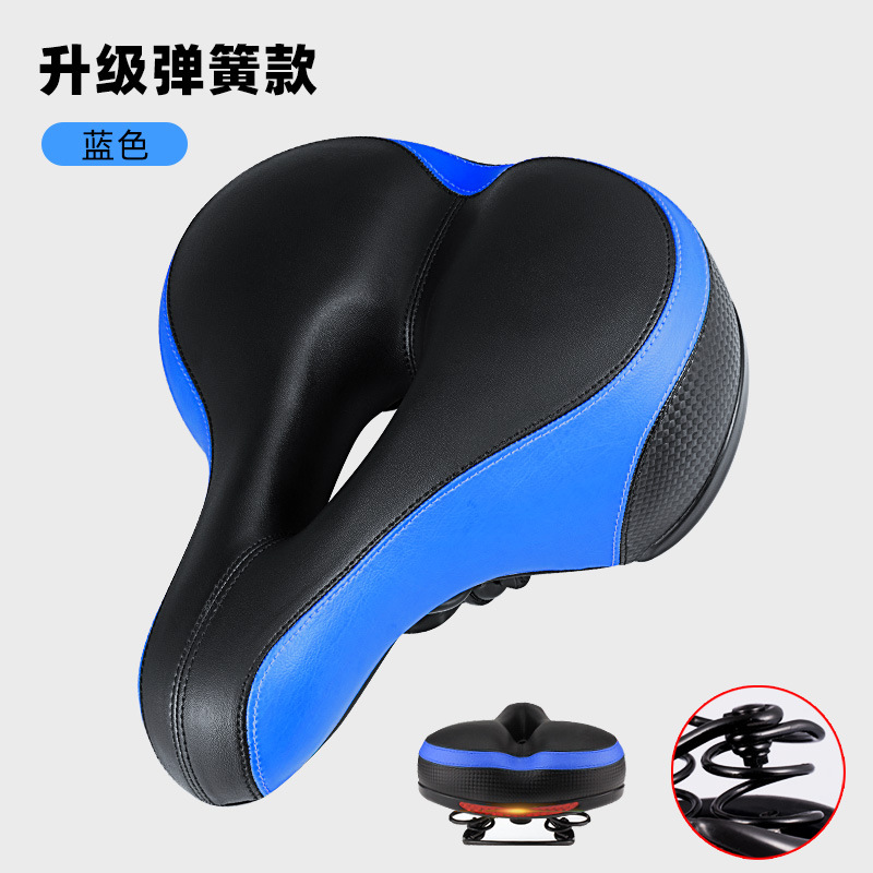Cojín de bicicleta asiento ultra suave Anshan asiento de bicicleta espongelamiento amortiguador asiento universal accesorios de bicicleta
