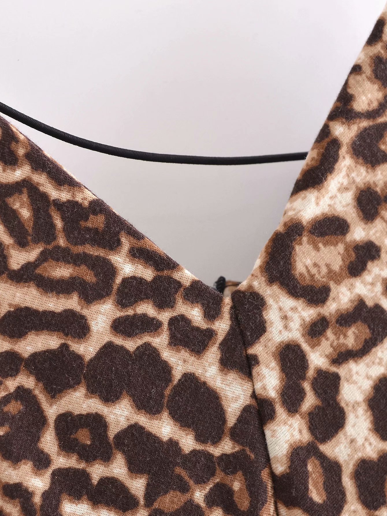 nuevo vestido con estampado de leopardo NSAM47456