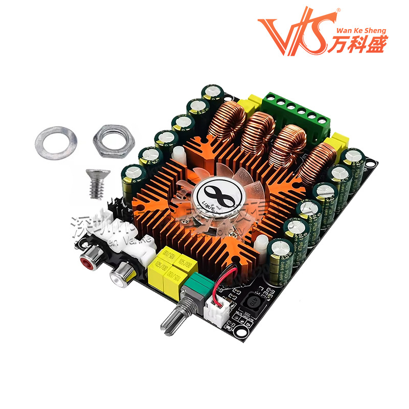 Support BTL220W high-power digital amplifier board TDA7498E 2.0HIFI…