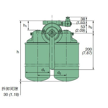 MANN FILTER曼牌带切换装置的双联在线机油滤清器6773082116