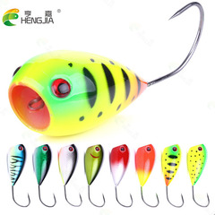 HENGJIA/Hengjia Big Mouth Single Hook Wave Crashing Lure Hard Bait Fake Bait Outdoor Fishing Gear Fishing Bait
