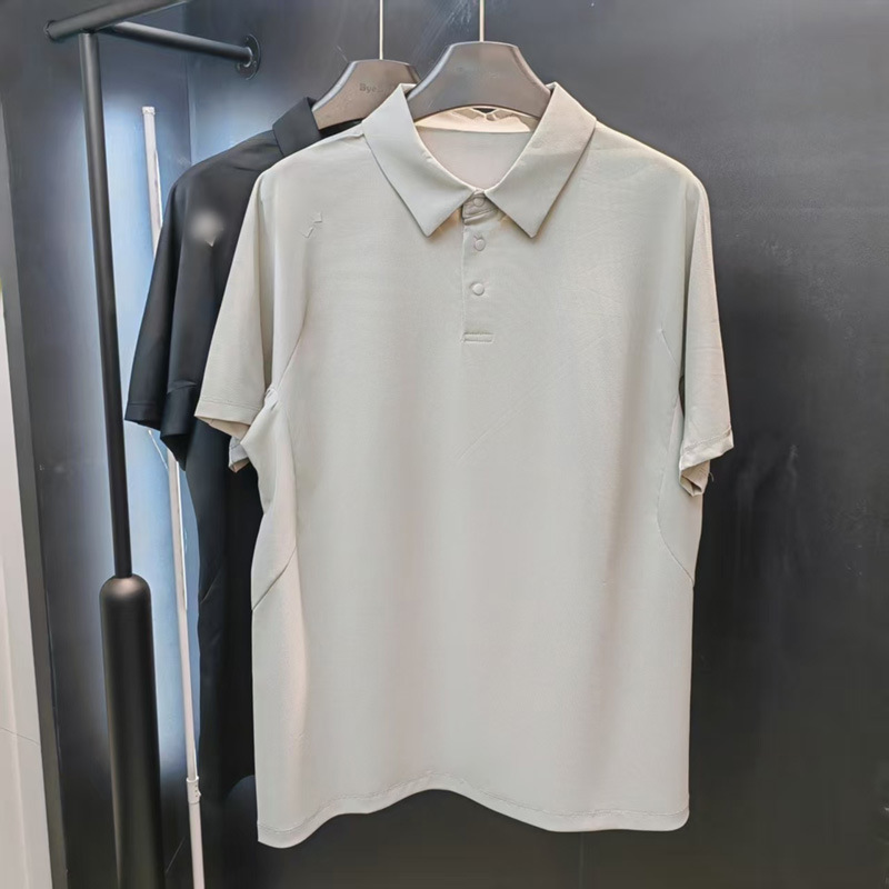 Dijia 26 New Men's Casual Sports Quick-Drying Polo Shirt Short-Sleeved Breathable Polo Shirt