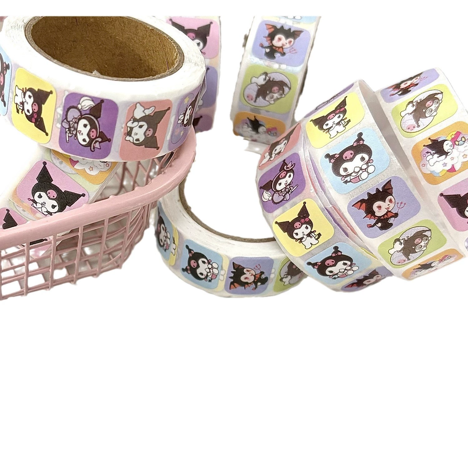 Наклейка-декор для DIY Sanrio Kulomi высокоценной мультяшной ручной учётной записи школьной ленты