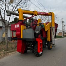 大型自走式玉米脱粒机 风吸式玉米脱粒机