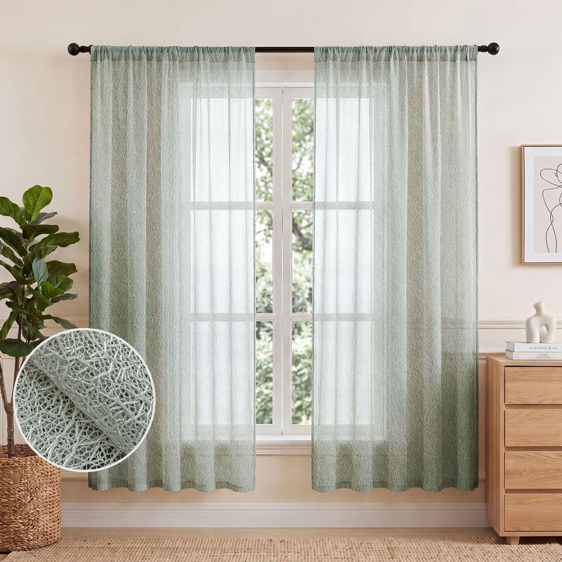 Cross-Border Bird's Nest Finely Woven Rod-Punched Universal Blackout Window Screen for Bedroom, Temu Finished Curtains, Amazon Foreign Trade Factory Cross-Border Bird's Nest Finely Woven Rod-Punched Universal Blackout Window Screen for Bedroom, Temu Finished Curtains, Amazon Foreign Trade Factory