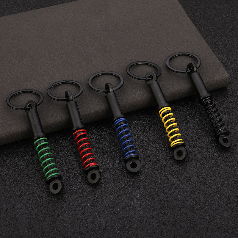 Creative metal keychain Turbine Gear wheel hub brake disc shock absorber caliper car keychain pendant wholesale Creative metal keychain Turbine Gear wheel hub brake disc shock absorber caliper car keychain pendant wholesale