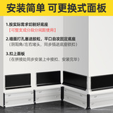 Металлическая изогнутая подсветка пола из нержавеющей стали, 60мм