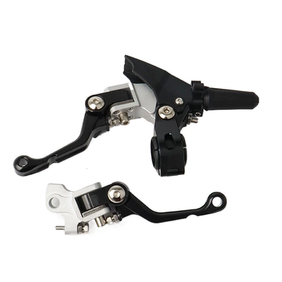 Motorcycle Handle Cover: Handle Clutch Handle Hengjian - kailin-clutch-brake-lever-set-black