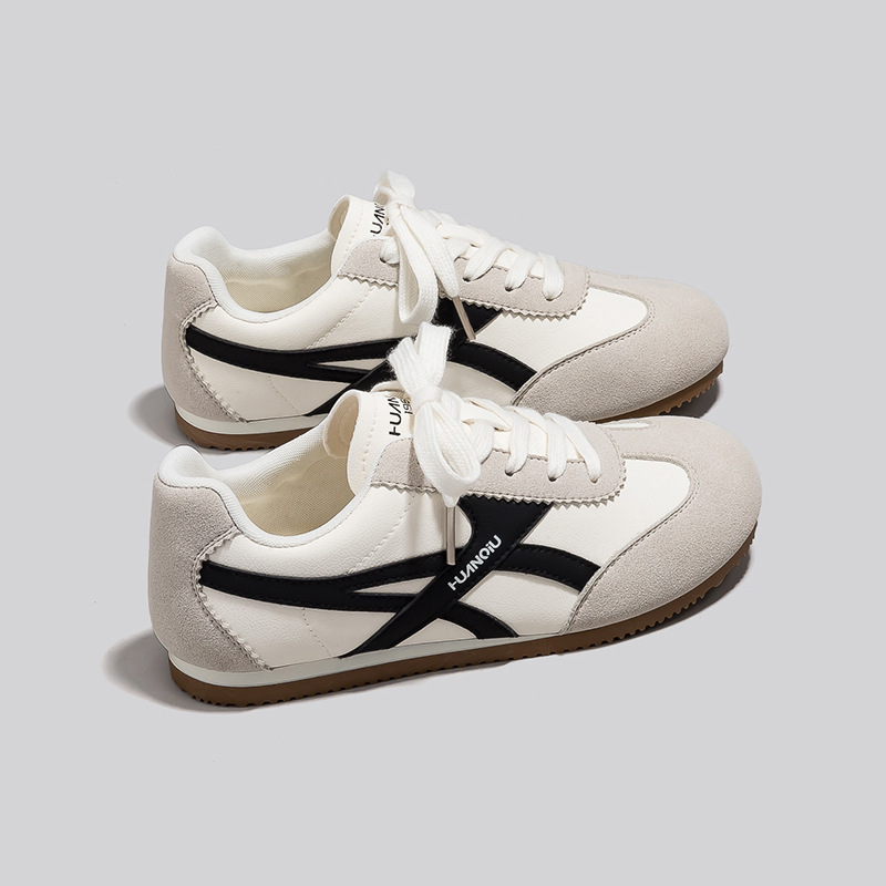 Universal Summer New Women's Shoes Thick-Soled College Style Sports Sneakers Fashionable White Shoes Korean Style Casual Forrest Gump Training Shoes Universal Summer New Women's Shoes Thick-Soled College Style Sports Sneakers Fashionable White Shoes Korean Style Casual Forrest Gump Training Shoes
