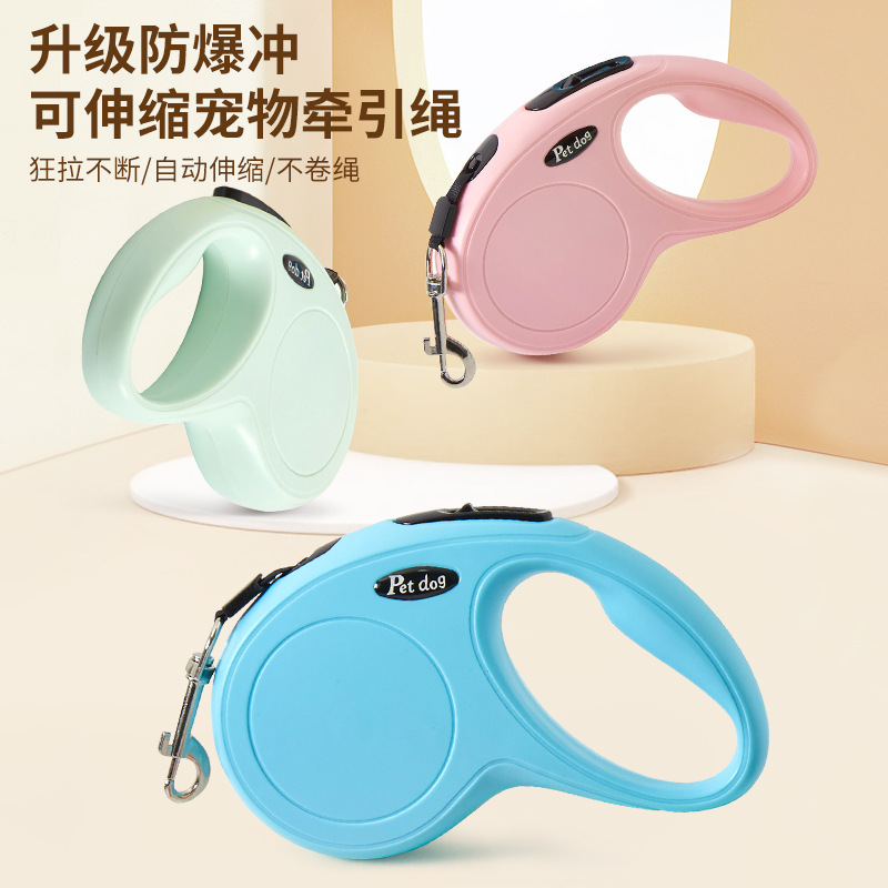 Fabricantes al por mayor de perros retráctiles cuerda de tracción automática cuerda de paseo para perros Teddy Bear tractor cuerda de paseo para perros