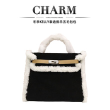 �����¿�kelly�P���28cm̩���ܽqë�����ë��Ƥ��Ƥ��؈��ɫ��