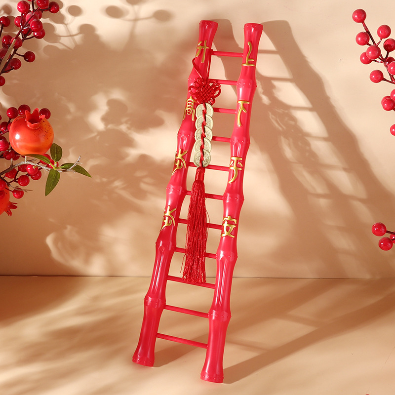 Nuevo hogar decoración ceremonia de mudanza nuevos artículos de mudanza decoración escalera paso a paso elevación ornamentos