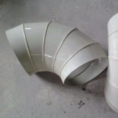 河南pp米灰成型风管，阻燃风管 套环 pp三通 大小头变径 弯头风阀