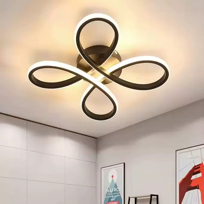 创意现代简约过道灯走廊灯入户玄关灯衣帽间四叶花四叶草吸顶灯