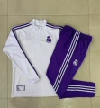 2526 Half-Zip Real Madrid White Retro Edition - Real Madrid