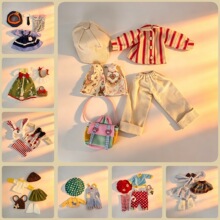 6分bjd娃衣素体通用30厘米娃娃鬼妈妈玩偶娃衣洛丽塔换装套装批发