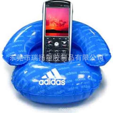 Dongguan Source Factory Production PVC Inflatable Mobile Phone Holder Mobile Phone Tray