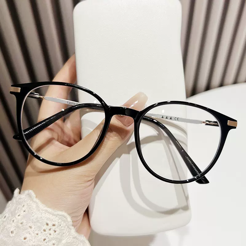 2973-1款优雅百搭男女通用时尚潮流网红全框架防蓝光眼镜高清老花