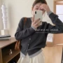 新款显瘦小众拼接开衫