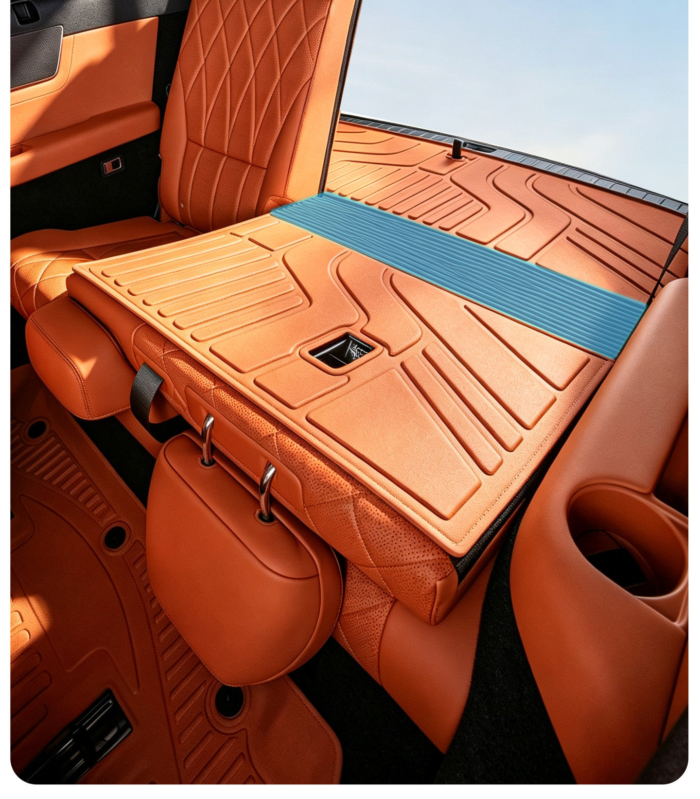 BYD Tang full-cover TPE integrated trunk mat, wear-resistant decorative accessory