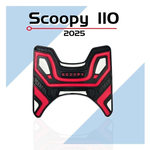 Honda Scoopy 110 fi 2025 Motosiklet Üçün Qalınlaşdırılmış Rezin Ayaqaltı