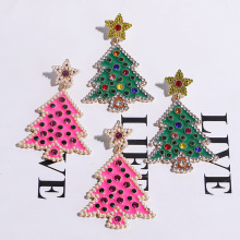 2023�¿�Christmas earrings���� ʱ�и��Ե�������ʥ��������Ů