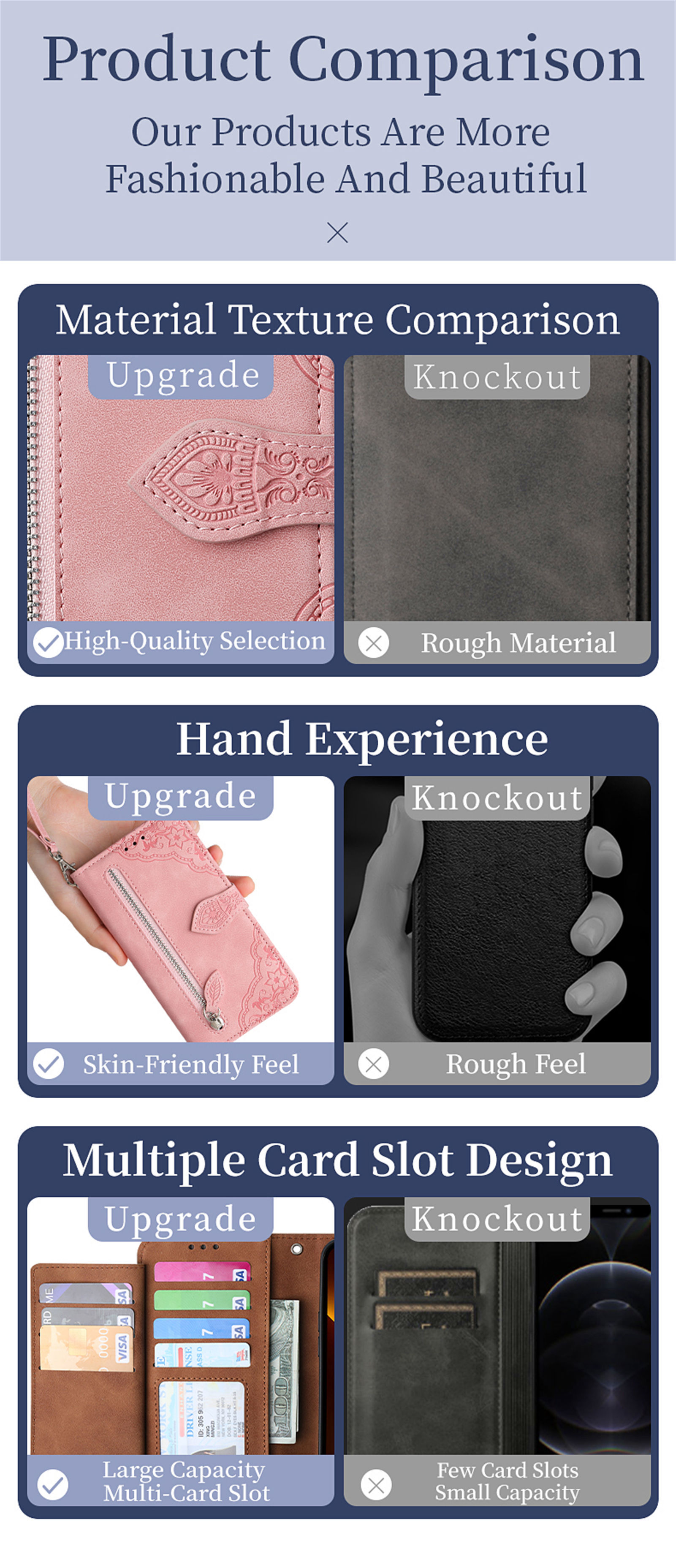 Millet, iPhone Applicable Brands Fashion Flower Tpu Pu Leather Millet Phone Accessories