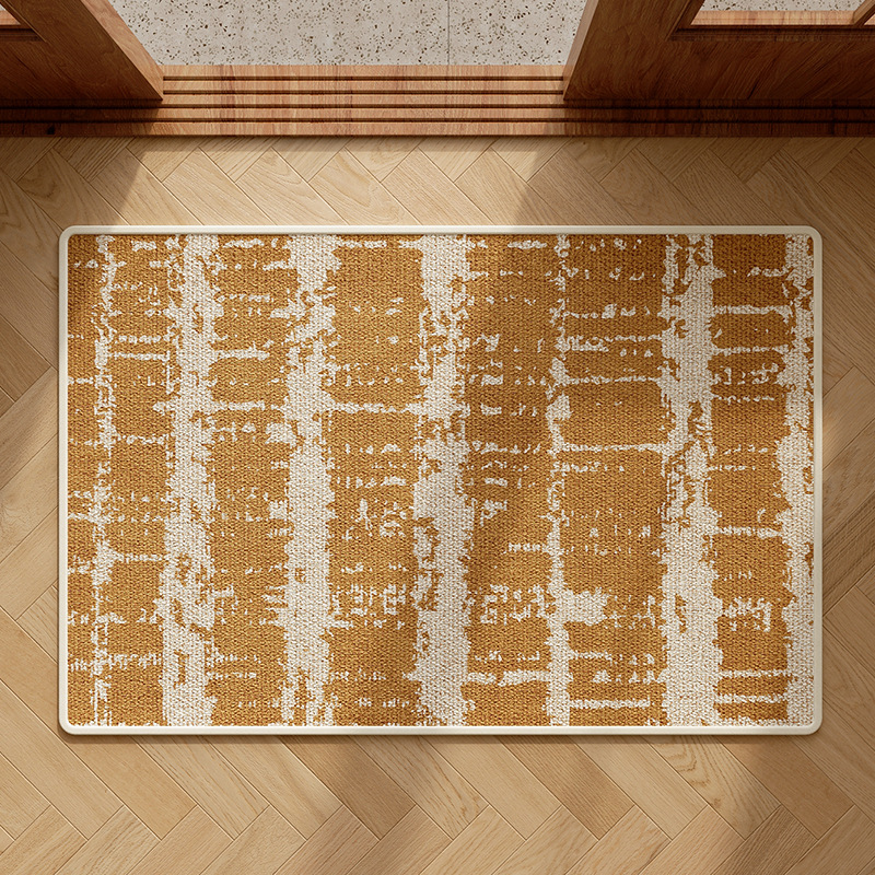 베이지 컬러 블록 [미끄럼 방지/내마모성/먼지 제거]