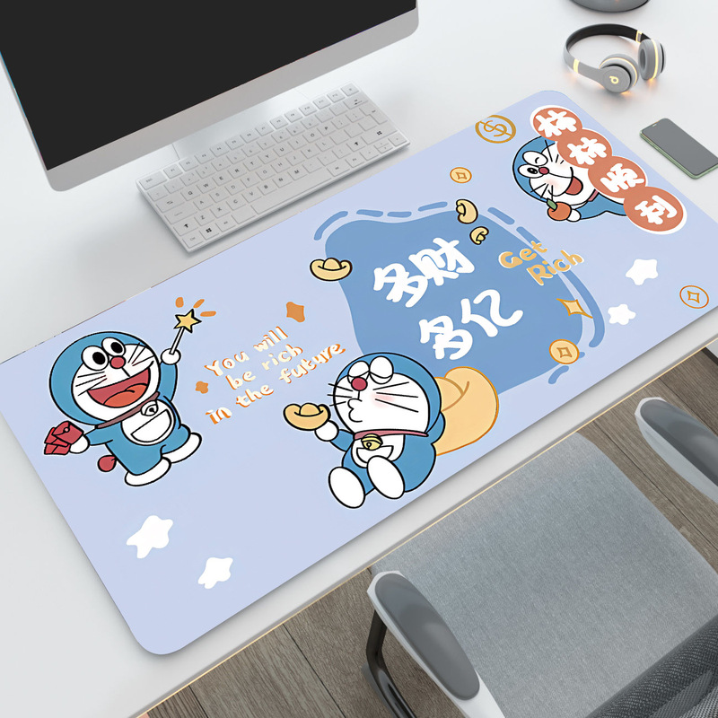 ドラえもんマウスパッドかわいい大サイズのコンピューターキーボードのデスクパッド|undefined