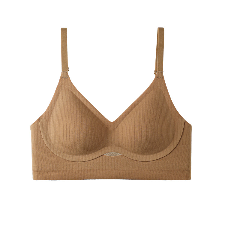 8842 otoño e invierno taza fija térmica ropa interior de las mujeres pequeño cofre grande y cómodo transpirable que recibe el pecho anti-flacidez sujetador de soporte superior