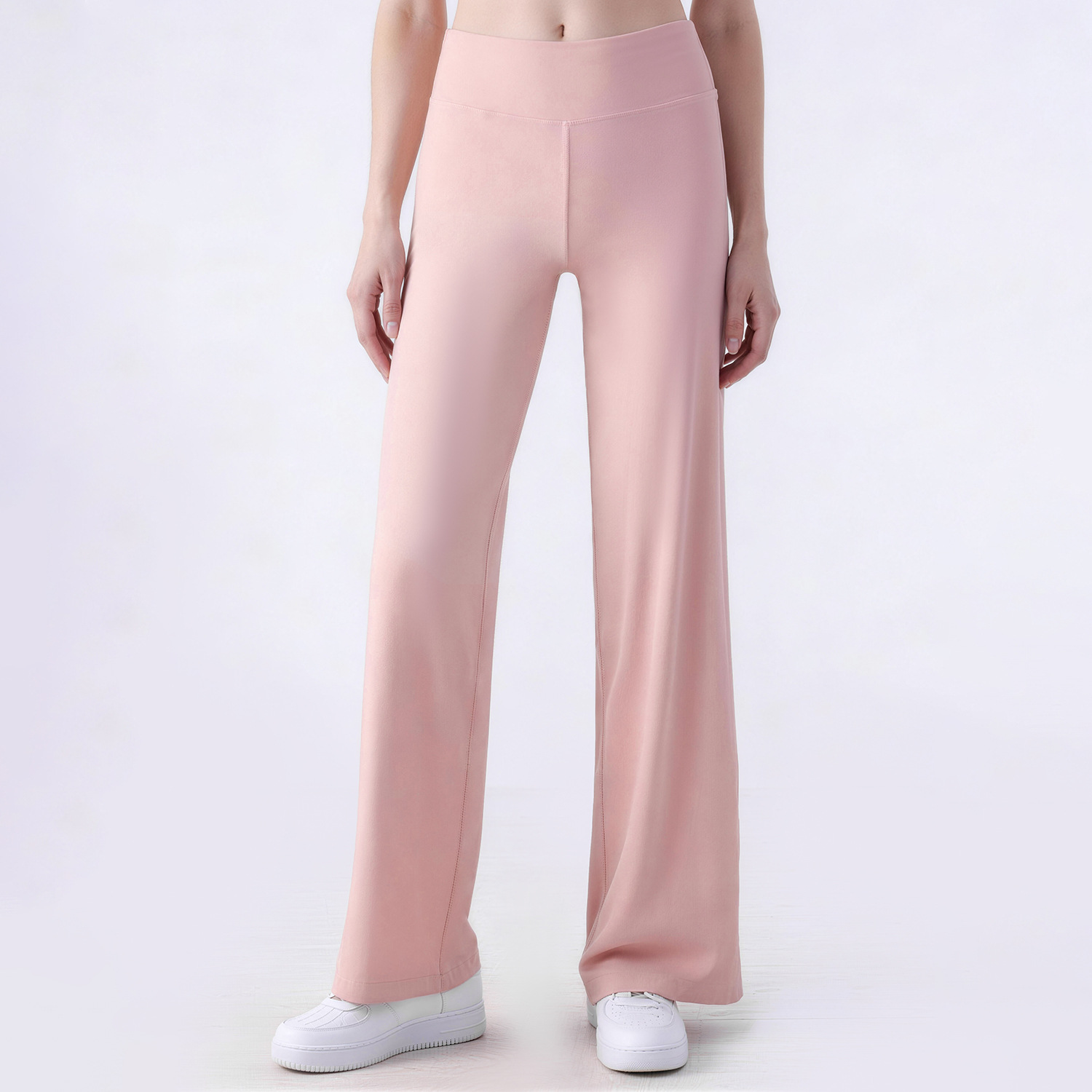 Primavera y verano, pantalones rectos, pantalones deportivos de mujer, pantalones de piernas anchas, pantalones de protección de alta calidad, pantalones de adelgazamiento, pantalones casuales antibacterianos 7A