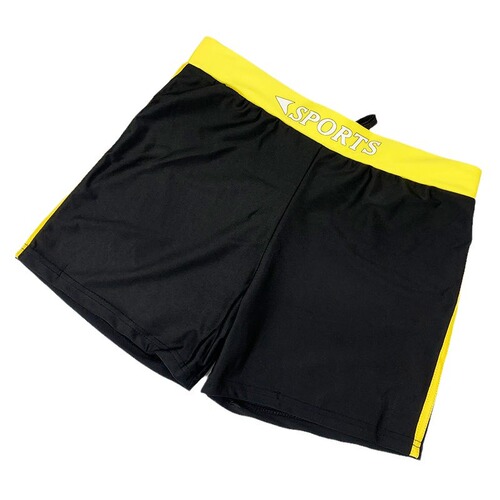 Men's Quick-Dry Flat-Bottom Swim Trunks Plus Size Fat Suit Anti-Embarrassment Hot Spring Fashion Sports Swim Trunks Factory Wholesale