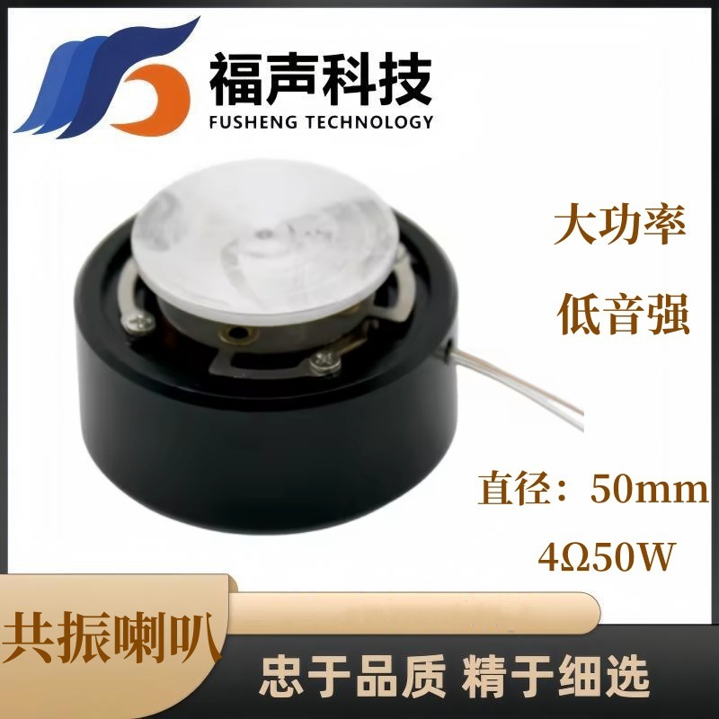 50MM resonance speaker high power 4 euro 50W 2 inch vibration speaker bathtub audio speaker FUET